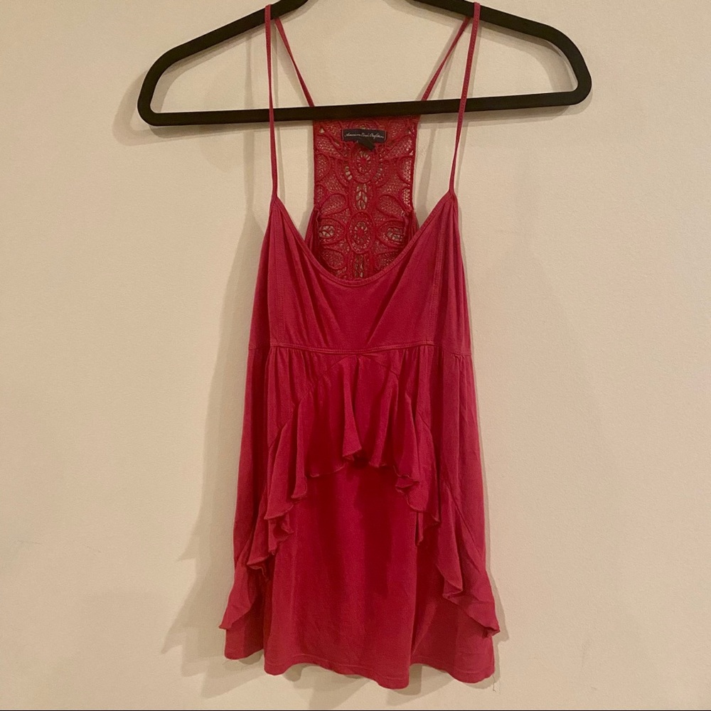 American Eagle Hot Pink Tank